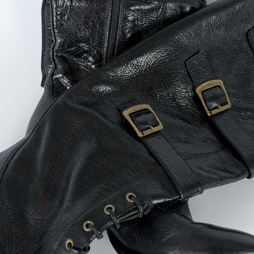 New Enzo Angiolini buckle granny boots - 10 - Picture 5 of 7